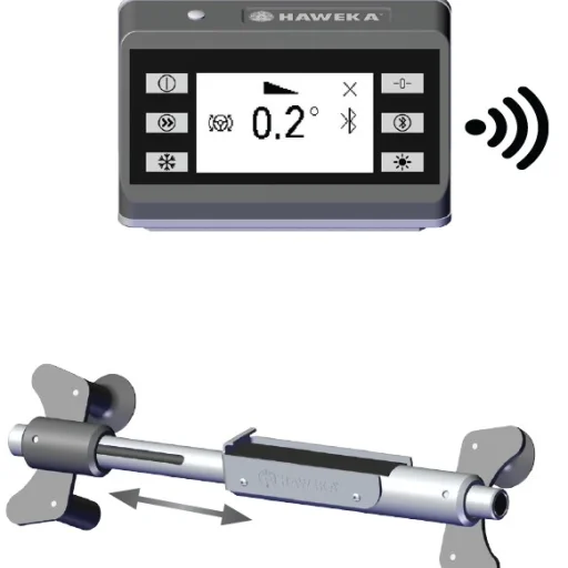 Inklinometer MB/rattvater elektronisk