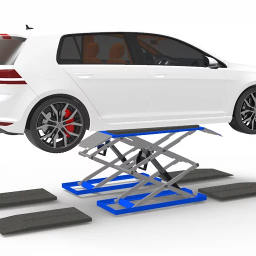 Rubber Ramp 1000x500x30