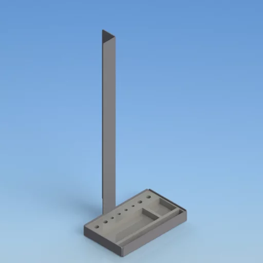 Verktøyholder for lysjusteringsapparat