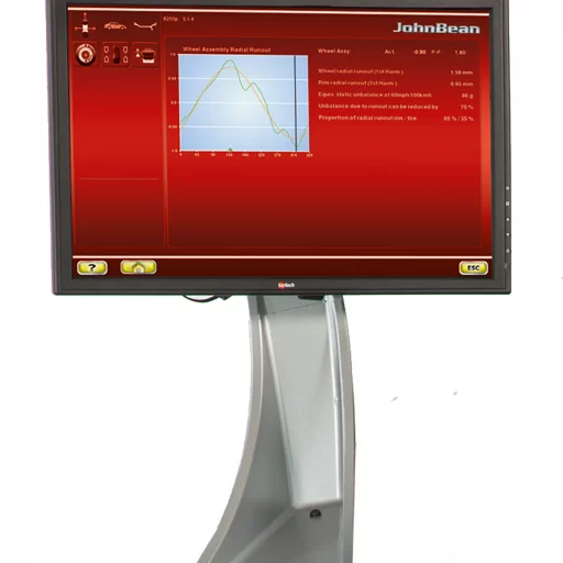 Avbalanseringsmaskin m/hjulscan+diagnose