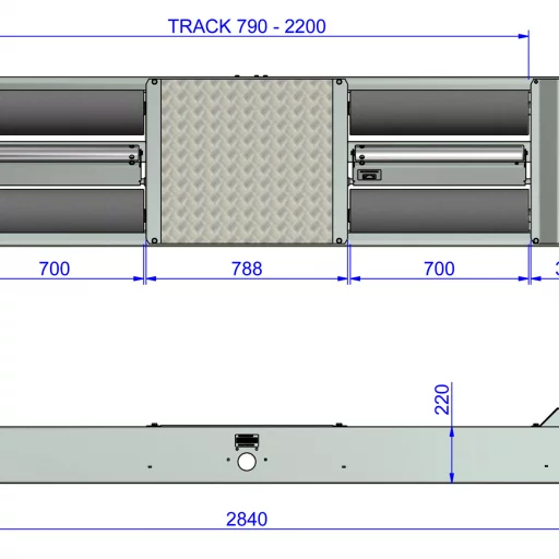 Altus RT2002-LP22 (lavprofil) med motorbrems