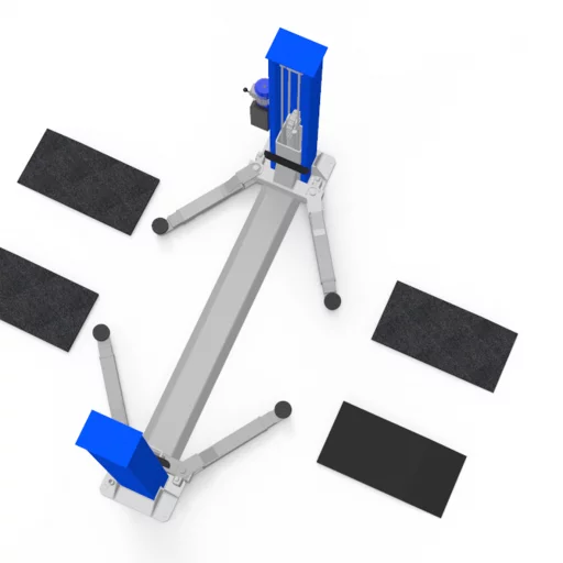 Rubber Ramp 1000x500x30