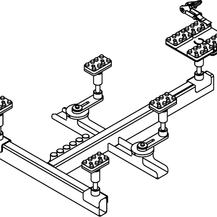Rotary Master Gear S3 1.0 m/skyvehåndtak