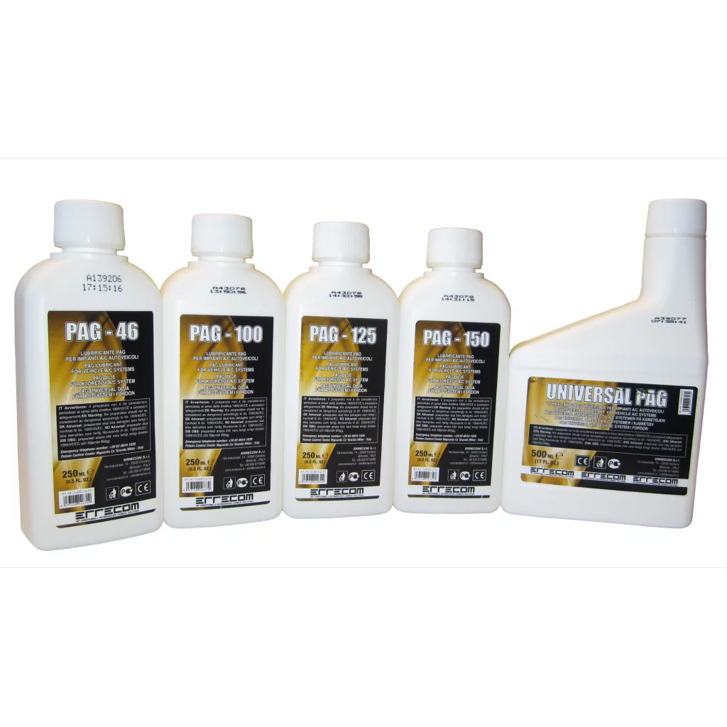 Premium PAG olje viskositet 150 - 250ml