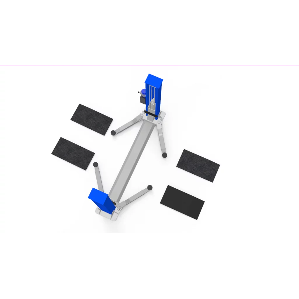 Rubber Ramp 1000x500x40