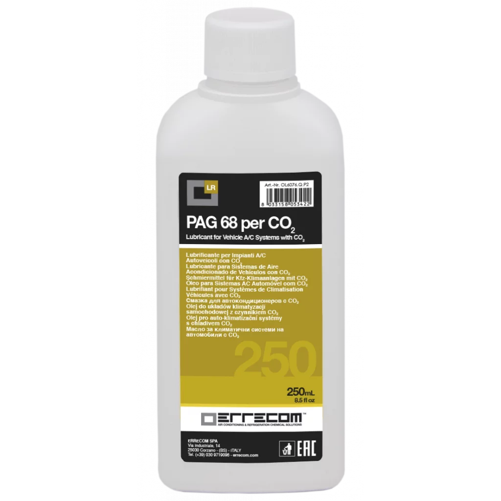 PAG olje for CO2 anlegg 250 ml.