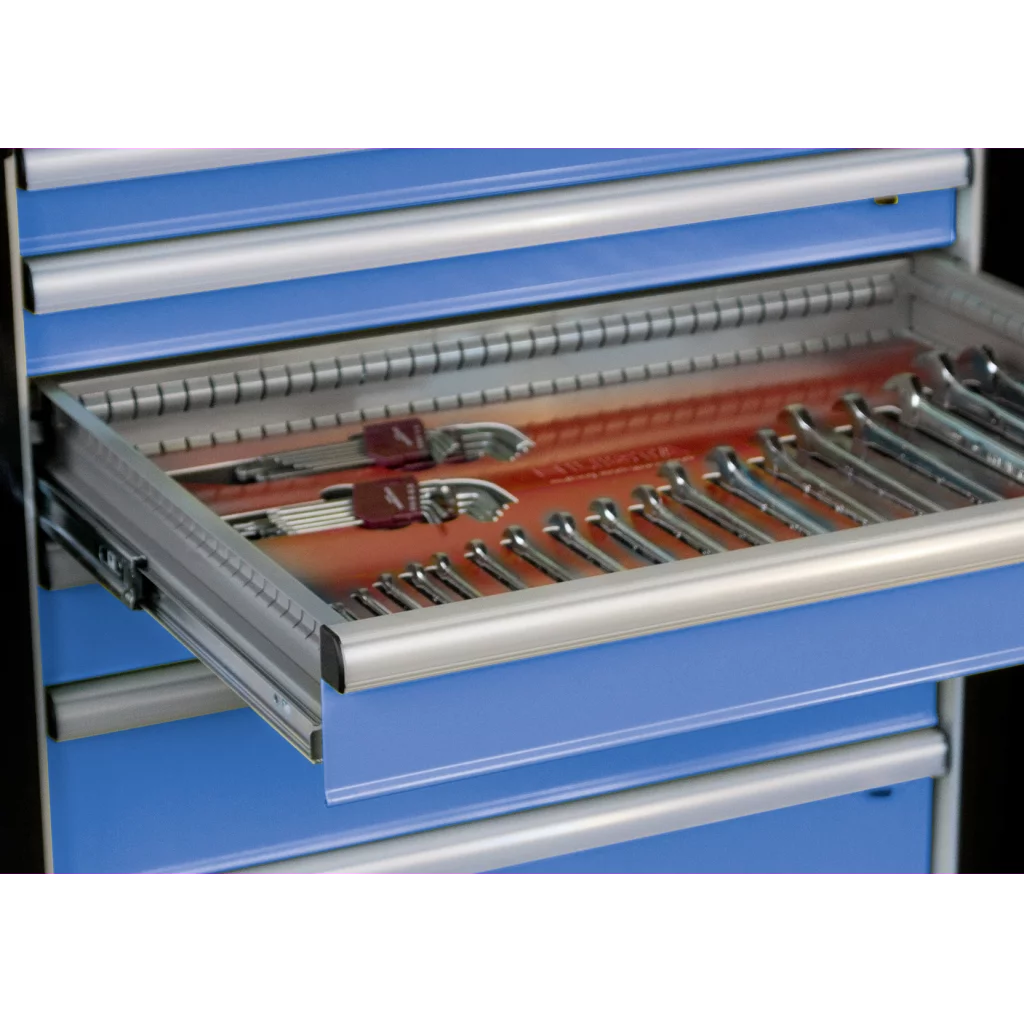 Verktøyvogn hj.besk. 5 skuffer