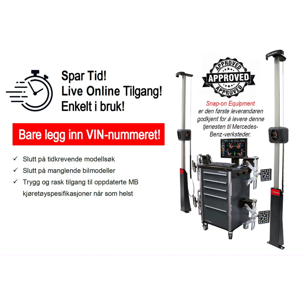 V3400 MB-1 3D hjulst.app. for gj.kjøring