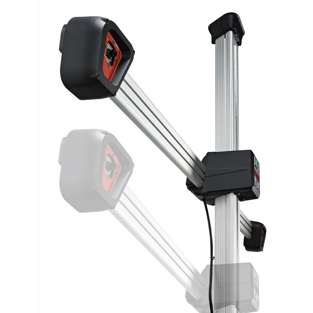 John Bean V2380 AC400 3D hjulst. RAL7040
